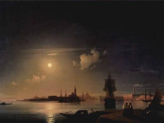 Wat schilderde Aivazovsky?