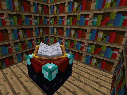 Hoe maak je een boekenplank in Minecraft?