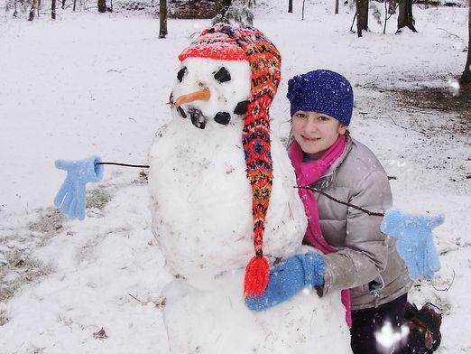 Hoe maak je een sneeuwpop?