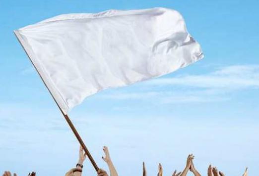 Wat betekent de witte vlag?