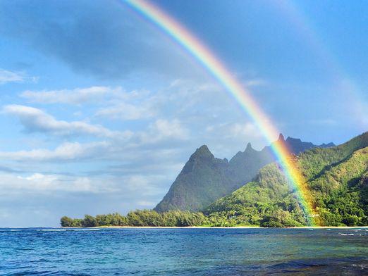 Hoe verschijnt de regenboog?